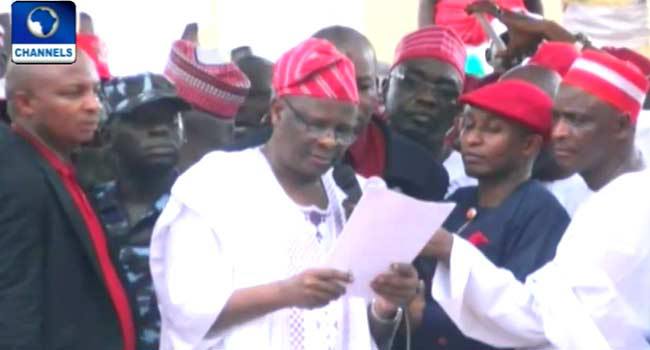 Kwakwanso Formally Declares His Presidency Ambition