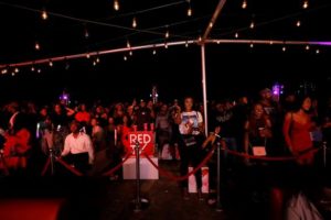 Guests at the Red TV event