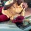 Taxi driver hit, speed off with LASTMA official hanging on car bonnet