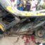 Two Killed After Container Fell On A Commercial Bus In Lagos