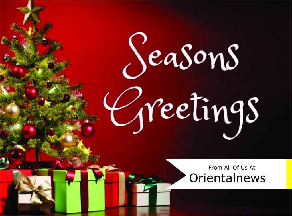 Christmas and New Year Message