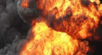 5 People Including 10 Year Old Boy Killed As LPG Retailing Center Explode In Lagos 