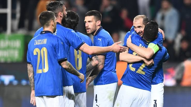 Italy bounce back from missing World Cup with friendly win over Turkey