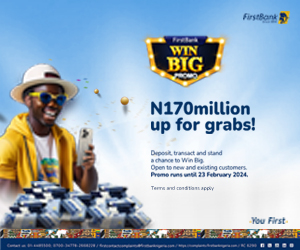 First Bank Splashes N170 Million As Reward To Customers In Win Big Promo