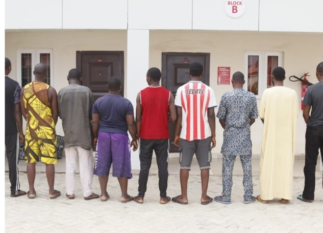 7 Suspects Arrested In Ilorin For Alleged Illegal Mining Activities By EFCC