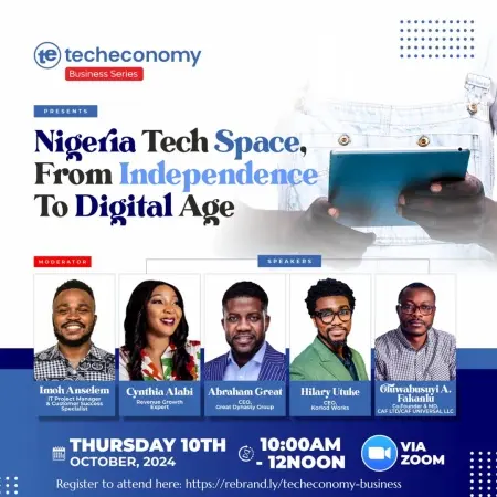Techeconomy Business Series Debuts, Hosts Webinar October 10