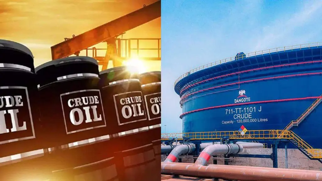 Crude Oil Sale In Naira Records Successs As Dangote Slash Petrol Price