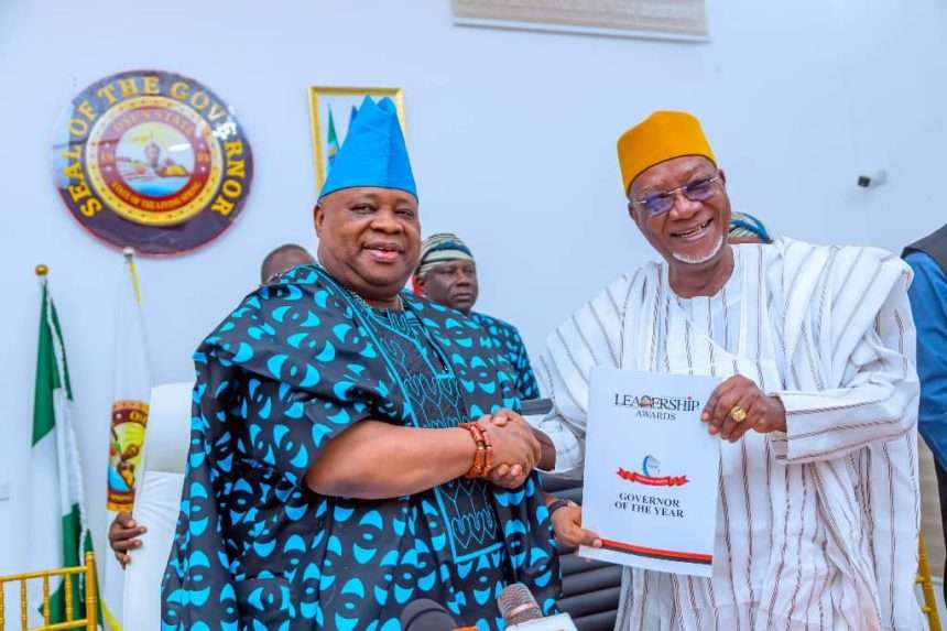 LEADERSHIP NEWSPAPERs Names Governor Adeleke 2024 Governor Of The Year