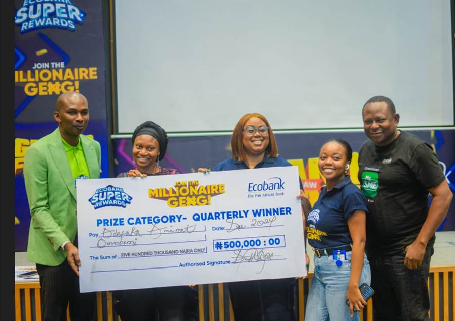 Ecobank Promo Rewards Customers With N42 Million In Prize Money