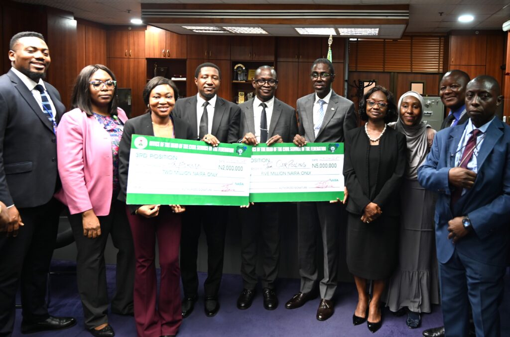 NDIC Wins At The 2024 Federal Public Service Innovation Competition
