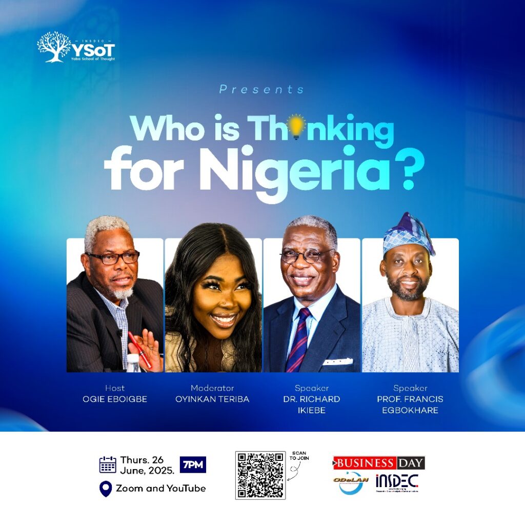 Yaba School of Thought Hosts Webinar To Address Nigeria’s Leadership Challenges