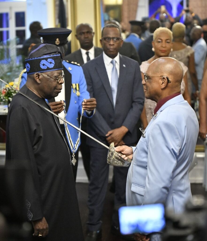 Tinubu Receives Highest Saint Lucia Honour