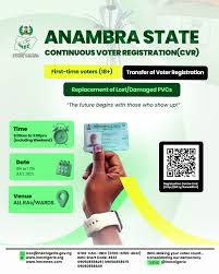 INEC To Replace Lost/Damaged Voters Cards Before Anambra Guber Election