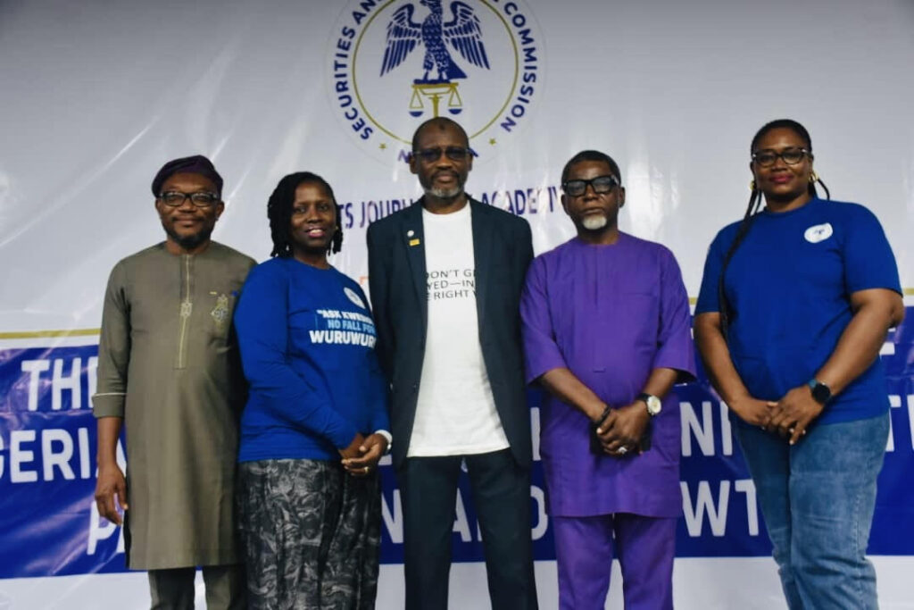 SEC Photo News: During SEC Journalists’ Academy In Abuja On Thursday.