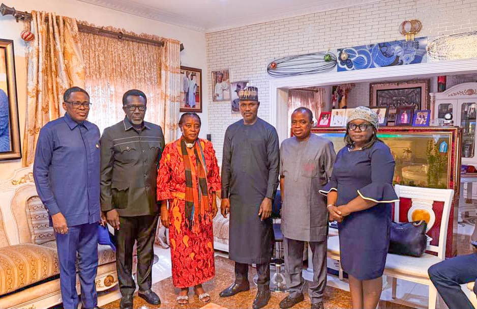 NAICOM Pays Condolence Visit To Family of Late Barr. Rotimi Edu