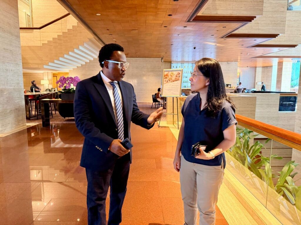 NiMet Chief Holds Bilateral Talks With Singapore Chief at Ecosperity Week 2026