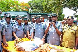 Ogun I Command Of NCS Intercepts Cannabis, Smuggled Imports