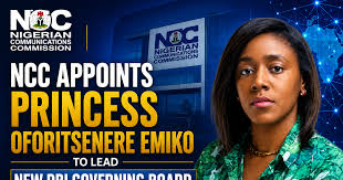 NCC Appoints Princess Oforitsenere Emiko As Interim Chairman Of Digital Bridge Institute Governing Board
