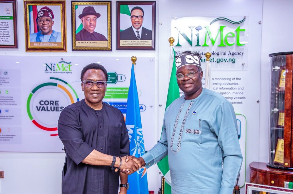 NiMet, NASRDA To Strengthen Earth Observation For Drive Sustainable Development
