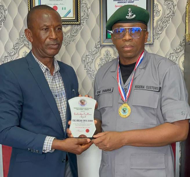 TinCan Customs Spokesperson Ivara Honoured For 13 Years Of Media Engagement