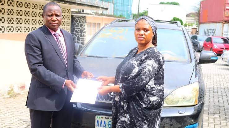 Romance Scam: EFCC Hands Over Forfeited Assets to Australian Victim in Lagos