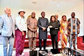 UK based Eminent Nigerian Series Meets With Lagos State Governor